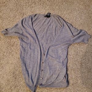Grey cardigan